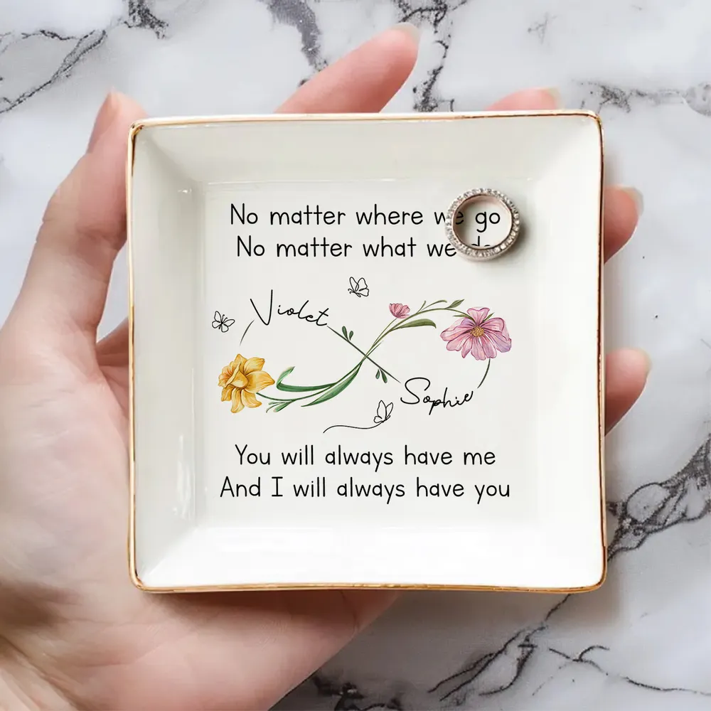 Beautiful Girl - Personalized Custom Jewelry Dish