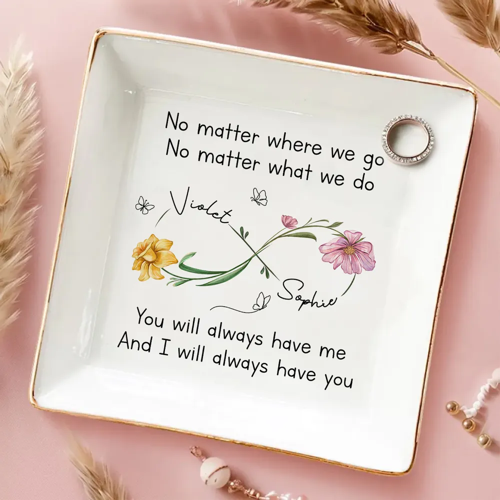 Beautiful Girl - Personalized Custom Jewelry Dish