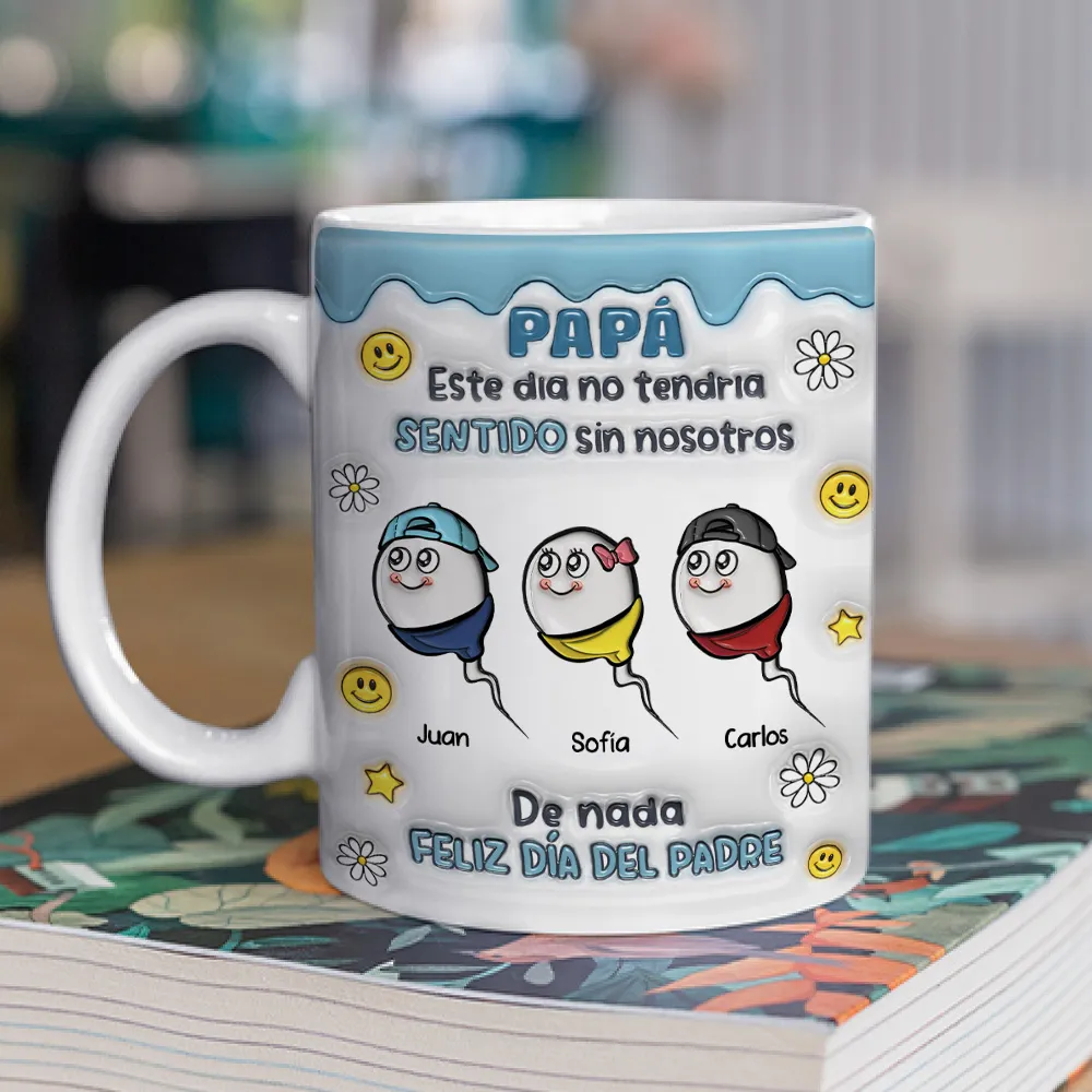 Sisters Are Different Flowers From The Same Garden - Personalized Custom 3D Inflated Effect Coffee Mug