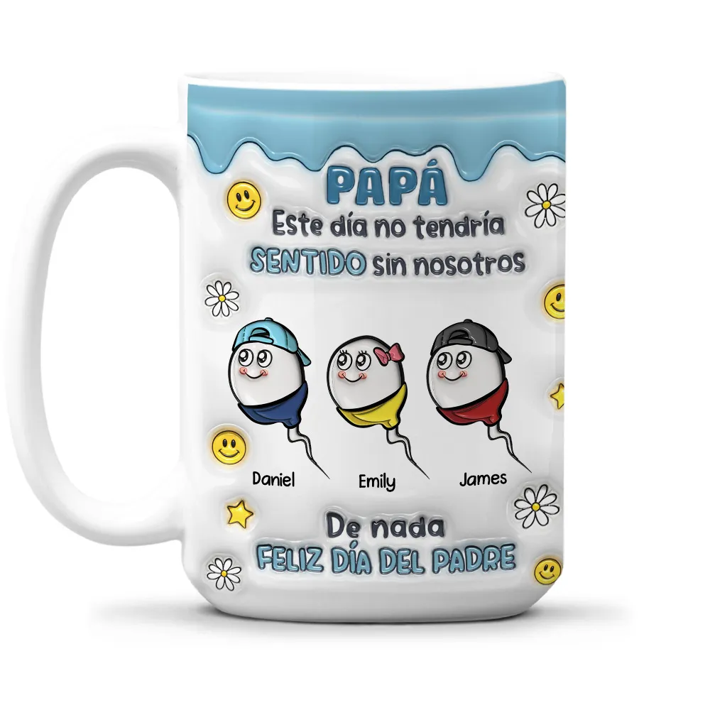 Sisters Are Different Flowers From The Same Garden - Personalized Custom 3D Inflated Effect Coffee Mug