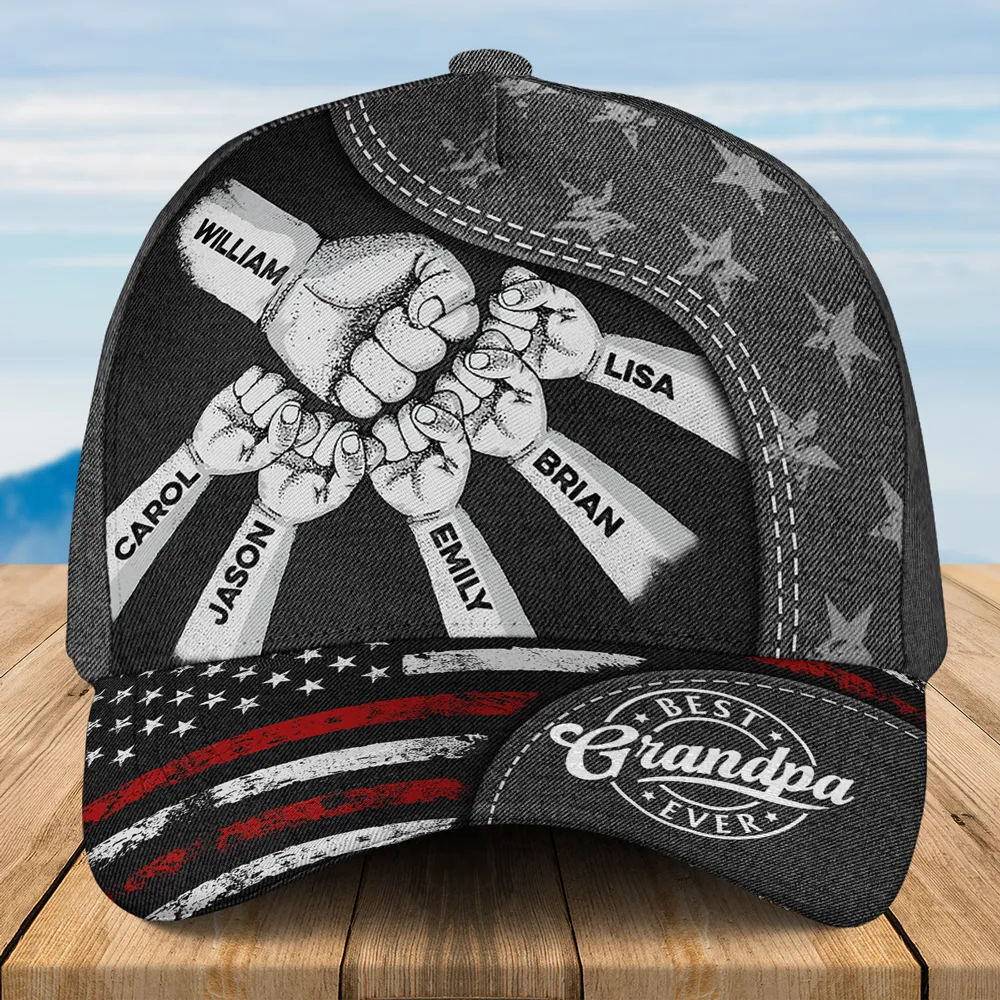 Proud To Be American - Personalized Classic Cap