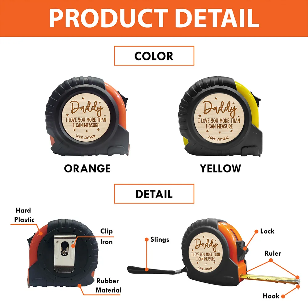 Beyond Measure - Personalized Custom Tape Measure